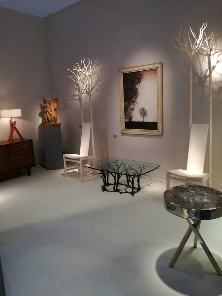 BRAFA Art Fair Sedia Fiorita Habito