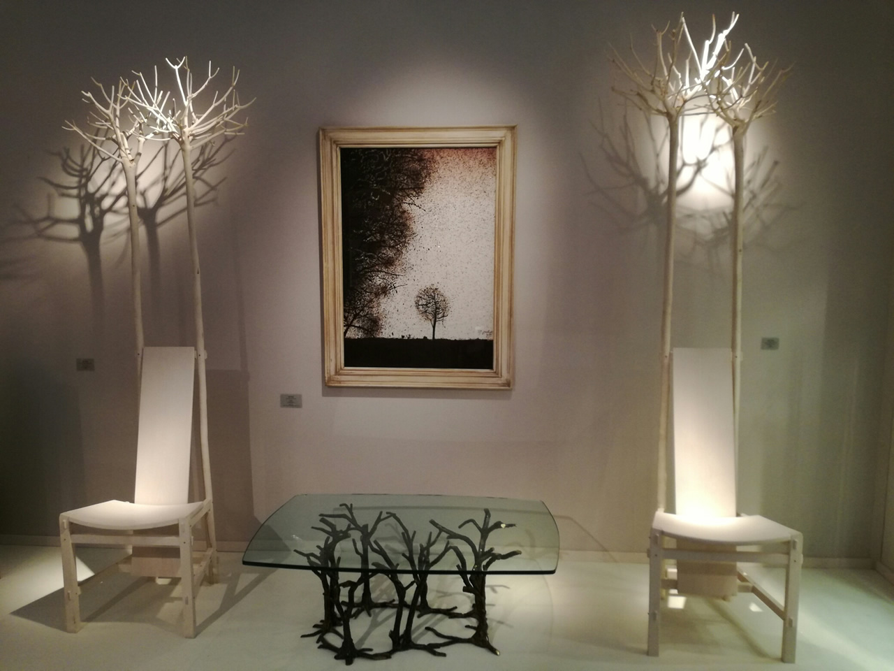 BRAFA Art Fair Sedia Fiorita Habito